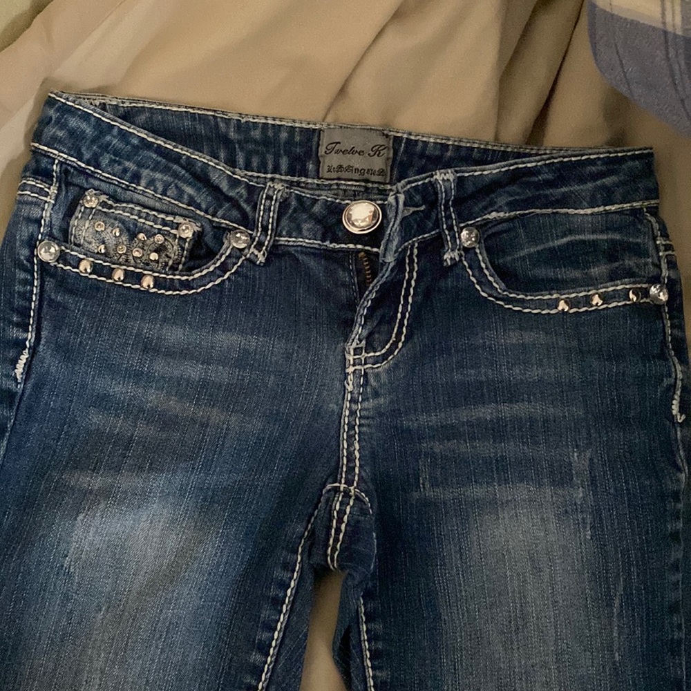 12 K women’s bling jeans
